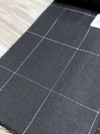 LA5531-BK Classico scozzese elasticizzato in seta, lamé e lana nero Made in Japan[Tessile] HOSOI SYOJI Immagini aggiuntive