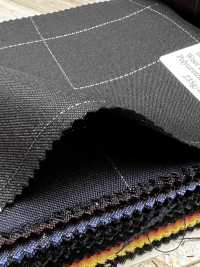 LA5531-BK Classico scozzese elasticizzato in seta, lamé e lana nero Made in Japan[Tessile] HOSOI SYOJI Immagini aggiuntive