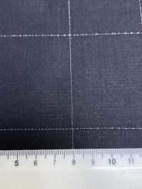 LA5531-BK Classico scozzese elasticizzato in seta, lamé e lana nero Made in Japan[Tessile] HOSOI SYOJI Immagini aggiuntive