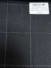 LA5531-BK Classico scozzese elasticizzato in seta, lamé e lana nero Made in Japan