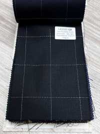 LA5531-GR Classico Made in Japan in seta, lamé e lana elasticizzata a quadri verde[Tessile] HOSOI SYOJI Immagini aggiuntive