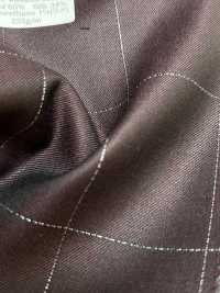 LA5531-DR Quadri elasticizzato standard giapponese in seta, lamé e lana, rosso scuro[Tessile] HOSOI SYOJI Immagini aggiuntive