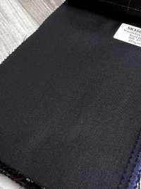SK3501-BK Standard nero elasticizzato in seta e lana, prodotto in Giappone[Tessile] HOSOI SYOJI Immagini aggiuntive