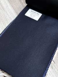 SK3501-NV Standard in seta e lana stretch blu navy di fabbricazione giapponese[Tessile] HOSOI SYOJI Immagini aggiuntive