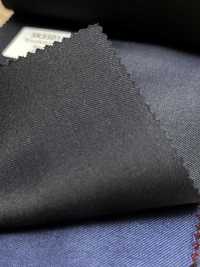 SK3501-NV Standard in seta e lana stretch blu navy di fabbricazione giapponese[Tessile] HOSOI SYOJI Immagini aggiuntive