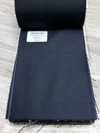 SK3501-NV Standard in seta e lana stretch blu navy di fabbricazione giapponese[Tessile] HOSOI SYOJI Immagini aggiuntive