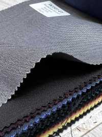 SK3501-GY Standard grigio elasticizzato in seta e lana di produzione giapponese[Tessile] HOSOI SYOJI Immagini aggiuntive