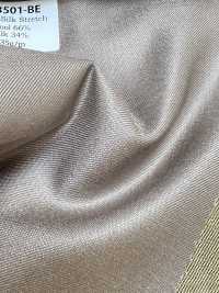 SK3501-BE Classico beige elasticizzato in seta e lana di produzione giapponese[Tessile] HOSOI SYOJI Immagini aggiuntive
