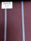 SK3523-DR Standard giapponese in seta e lana elasticizzata a righe rosso scuro