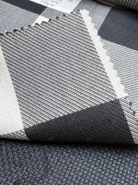 SK3535-WT Classico Made in Japan in seta e lana elasticizzata a quadri bianco[Tessile] Immagini aggiuntive
