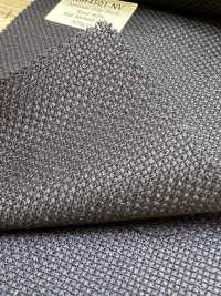MH4501-NV Standard Made in Japan Hopsack in mohair blu navy[Tessile] Immagini aggiuntive