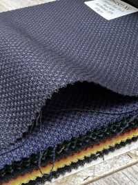 MH4501-NV Standard Made in Japan Hopsack in mohair blu navy[Tessile] Immagini aggiuntive