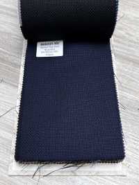MH4501-NV Standard Made in Japan Hopsack in mohair blu navy[Tessile] Immagini aggiuntive