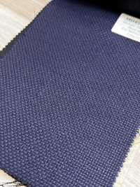 MH4501-BL Hopsack in mohair blu di produzione giapponese standard[Tessile] Immagini aggiuntive