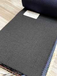 MH2401-BK Worsted di lana e mohair di produzione giapponese standard (stile tonic) Nero[Tessile] Immagini aggiuntive
