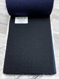 MH2401-BK Worsted di lana e mohair di produzione giapponese standard (stile tonic) Nero[Tessile] Immagini aggiuntive
