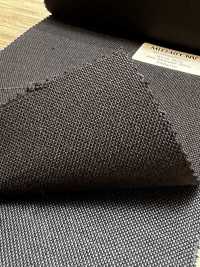 MH2401-NV Tessuto worsted in lana e mohair di produzione giapponese standard (stile Tonic) blu navy[Tessile] Immagini aggiuntive