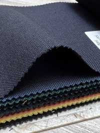 MH2401-NV Tessuto worsted in lana e mohair di produzione giapponese standard (stile Tonic) blu navy[Tessile] Immagini aggiuntive