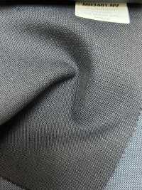 MH2401-NV Tessuto worsted in lana e mohair di produzione giapponese standard (stile Tonic) blu navy[Tessile] Immagini aggiuntive