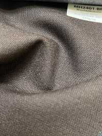 MH2401-BR Classico pettinato di lana mohair di produzione giapponese (stile Tonic) marrone[Tessile] Immagini aggiuntive