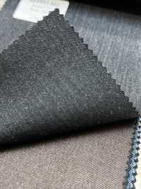 NS3501-MG Classica lana stretch Super 110's di produzione giapponese, grigio medio[Tessile] HOSOI SYOJI Immagini aggiuntive