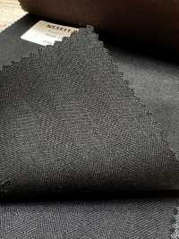 NS3511-BK Lana Super 110’s elasticizzata nera di produzione giapponese standard[Tessile] HOSOI SYOJI Immagini aggiuntive