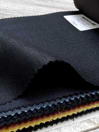 NS3511-BK Lana Super 110’s elasticizzata nera di produzione giapponese standard[Tessile] HOSOI SYOJI Immagini aggiuntive
