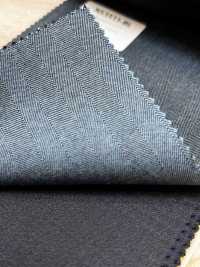NS3511-BL Classico Super 110's in lana elasticizzata blu, prodotta in Giappone[Tessile] HOSOI SYOJI Immagini aggiuntive