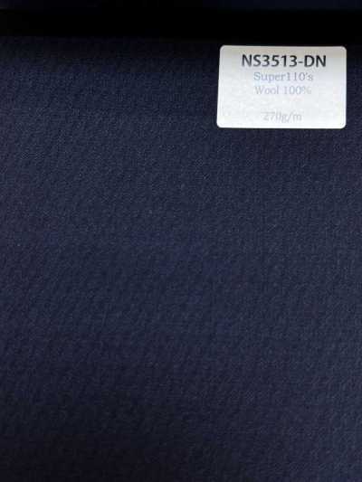 NS3513-DN Lana elasticizzata classica Super110's blu navy scuro di produzione nazionale