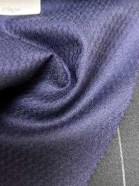 NS3513-NV Standard prodotto in Giappone lana elasticizzata Super 110’s blu navy[Tessile] HOSOI SYOJI Immagini aggiuntive