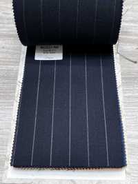 NS3521-NV Classico tessuto in lana stretch Super 110’s di produzione giapponese, blu navy[Tessile] HOSOI SYOJI Immagini aggiuntive