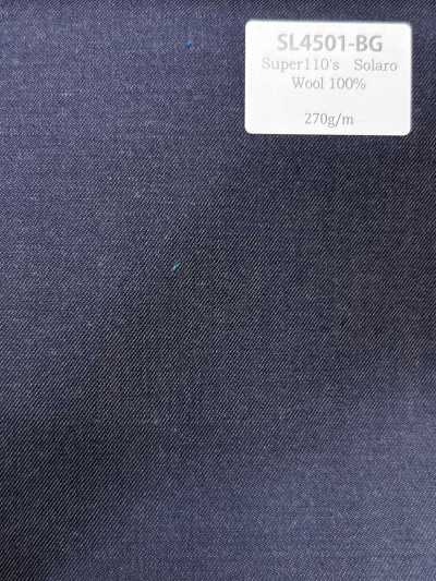 SL4501-BG Standard lana iridescente elasticizzata Super110 di produzione giapponese blu grigio