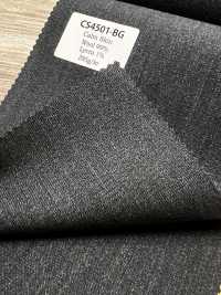 CS4501-BG Classico Calm Skin Stretch di fabbricazione giapponese (Tropical ad alta torsione) grigio blu[Tessile] HOSOI SYOJI Immagini aggiuntive