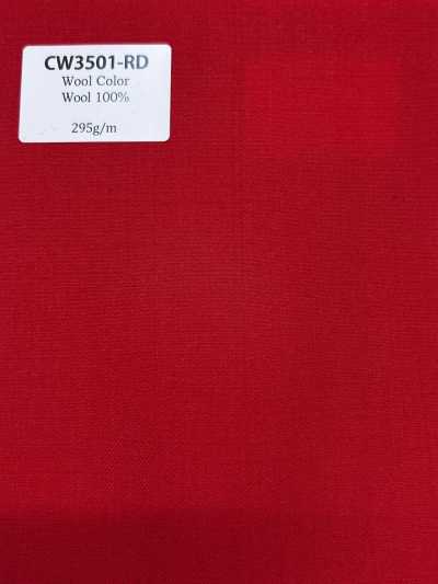 CW3501-RD Collezione standard di colori in lana prodotta in Giappone Rosso