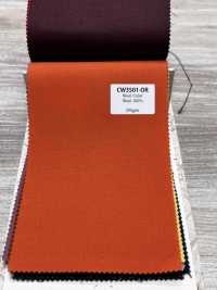 CW3501-OR Collezione classica di colori in lana di produzione giapponese Arancione[Tessile] HOSOI SYOJI Immagini aggiuntive