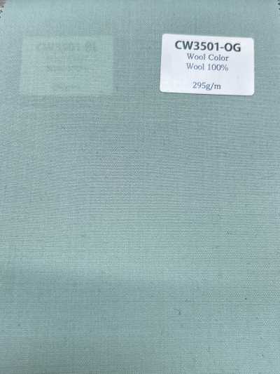 CW3501-OG Classica collezione colori in lana giapponese Verde opale
