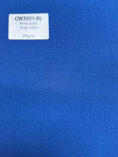 CW3501-BL Collezione classica di colori in lana di fabbricazione giapponese Blu