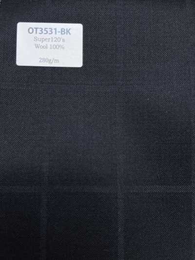 OT3531-BK Standard giapponese Super120's W100 nero