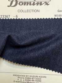 23367-6 Classico GentlyCloth 100% lana DOMINX (Dominkusu) Collezione Premium blu navy[Tessile] Tessuto Di Lana Kuzuri (DOMINX) Immagini aggiuntive