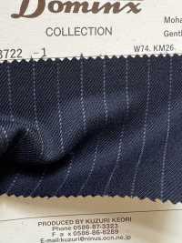 23722-1 Classico twill di mohair, tessuto morbido, Collezione Premium DOMINX Nero[Tessile] Tessuto Di Lana Kuzuri (DOMINX) Immagini aggiuntive