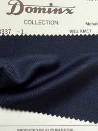 23337-1 Twill di mohair standard DOMINX (Dominx) Collezione Premium Nero[Tessile] Tessuto Di Lana Kuzuri (DOMINX) Immagini aggiuntive
