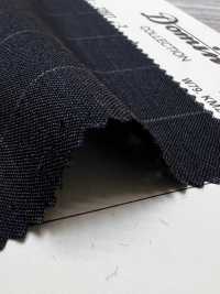 23977-2 Standard Kid Mohair DOMINX Collezione Premium a righe larghe Antracite[Tessile] Tessuto Di Lana Kuzuri (DOMINX) Immagini aggiuntive