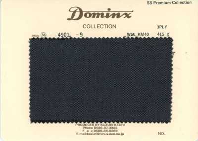 4901-9 Mohair da capretto standard a 3 capi DOMINX Premium Collection antracite
