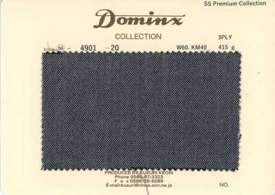 4901-20 Mohair di capretto standard a 3 capi DOMINX Premium Collection grigio