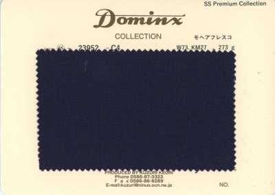 23952-C4 Classico Mohair Fresco Kid Mohair DOMINX (Dominks) Collezione Premium Blu navy