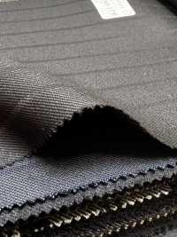 69580-17 26AW HERDREX [Silk & Wool] Seta E Lana, Righe Shadow Nere[Tessile] Società Per Azioni Kunishima Co., Ltd. Immagini aggiuntive