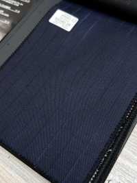 69580-38 26AW HERDREX [Seta E Lana] Seta E Lana A Righe Sfumate Blu Navy[Tessile] Società Per Azioni Kunishima Co., Ltd. Immagini aggiuntive