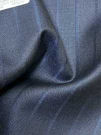69580-38 26AW HERDREX [Seta E Lana] Seta E Lana A Righe Sfumate Blu Navy[Tessile] Società Per Azioni Kunishima Co., Ltd. Immagini aggiuntive