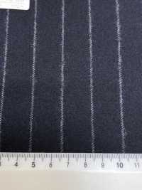 69582-20 26AW HERDREX [Flanella Tasmaniana] Seta E Lana A Righe Blu Navy[Tessile] Società Per Azioni Kunishima Co., Ltd. Foto secondaria