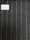 69582-41 26AW HERDREX [Flanella Tasmaniana] Seta E Lana A Righe Color Antracite